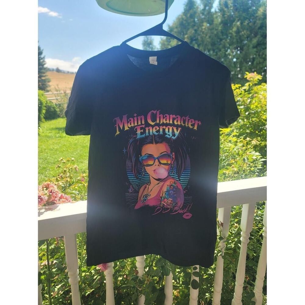 Unbranded Women's Black T-shirt